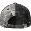 petten-gebogen-zwart-verstelbaar-denim-mashup-black-trompe-l-oeil-van-kangol