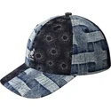 petten-gebogen-blauw-verstelbaar-denim-mashup-blue-picnic-van-kangol