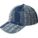 petten-gebogen-blauw-verstelbaar-denim-mashup-medium-blue-van-kangol