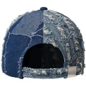 petten-gebogen-blauw-verstelbaar-denim-mashup-medium-blue-van-kangol
