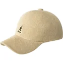 petten-gebogen-beige-verstelbaar-bamboo-adj-spacecap-van-kangol