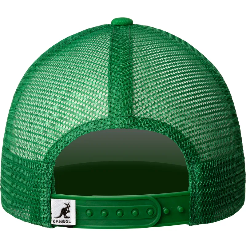 petten-gebogen-groen-snapback-fine-print-van-kangol
