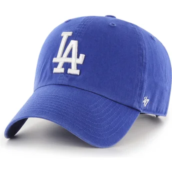 Petten gebogen blauw verstelbaar van Los Angeles Dodgers MLB van 47 Brand