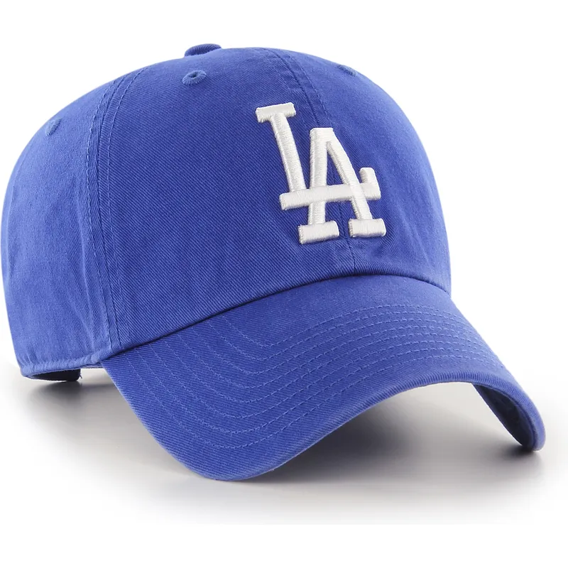 petten-gebogen-blauw-verstelbaar-van-los-angeles-dodgers-mlb-van-47-brand