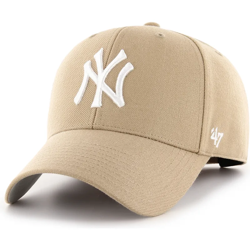 petten-gebogen-khaki-verstelbaar-mvp-van-new-york-yankees-mlb-van-47-brand petten-gebogen-khaki-verstelbaar-mvp-van-new-york-yankees-mlb-van-47-brand