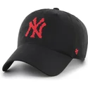 petten-gebogen-zwart-verstelbaar-clean-up-eight-bit-hero-van-new-york-yankees-mlb-van-47-brand