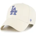 petten-gebogen-beige-snapback-mvp-van-los-angeles-dodgers-mlb-van-47-brand