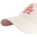 petten-gebogen-beige-snapback-rosa-mvp-ballpark-van-los-angeles-dodgers-mlb-van-47-brand