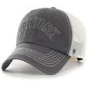 petten-gebogen-zwart-snapback-clean-up-trailer-script-mesh-van-new-york-yankees-mlb-van-47-brand