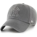 petten-gebogen-grijs-verstelbaar-clean-up-trailer-van-new-york-yankees-mlb-van-47-brand