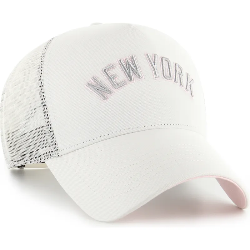 petten-gebogen-beige-snapback-rosa-offside-dt-soft-glow-script-van-new-york-yankees-mlb-van-47-brand petten-gebogen-beige-snapback-rosa-offside-dt-soft-glow-script-van-new-york-yankees-mlb-van-47-brand