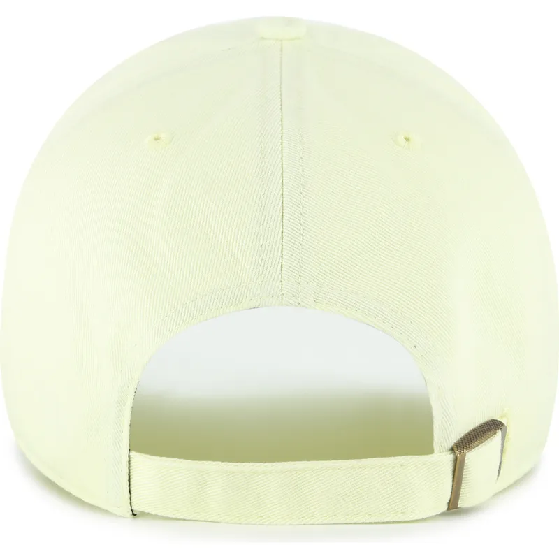 petten-gebogen-geel-verstelbaar-clean-up-no-loop-label-van-new-york-yankees-mlb-van-47-brand
