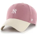 petten-gebogen-roze-verstelbaar-mvp-base-runner-two-tone-legend-van-new-york-yankees-mlb-van-47-brand