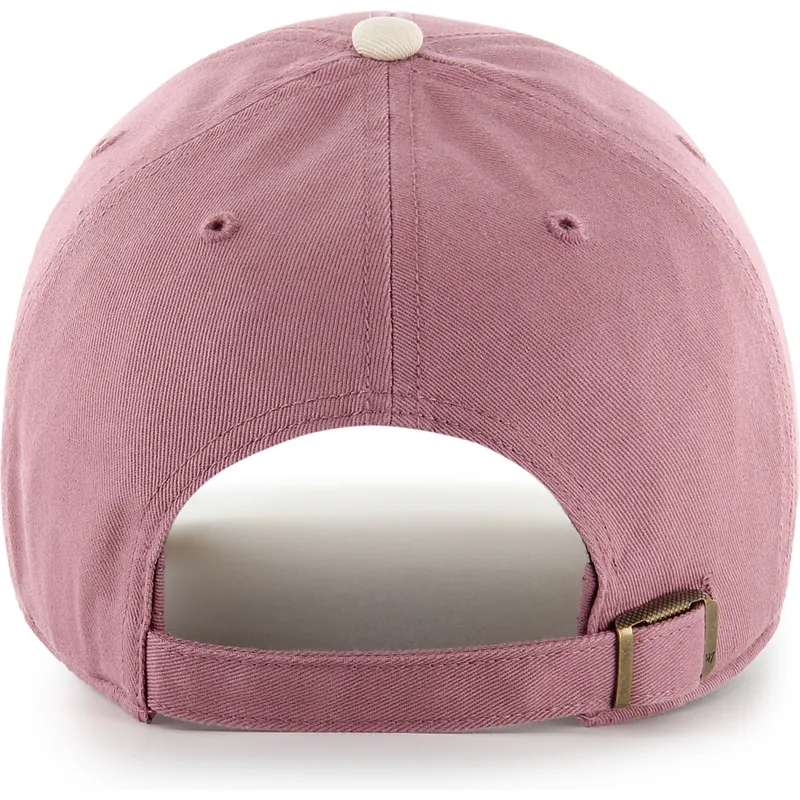 petten-gebogen-roze-verstelbaar-mvp-base-runner-two-tone-legend-van-new-york-yankees-mlb-van-47-brand petten-gebogen-roze-verstelbaar-mvp-base-runner-two-tone-legend-van-new-york-yankees-mlb-van-47-brand