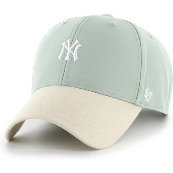 Petten gebogen groen verstelbaar MVP Base Runner Two Tone Legend van New York Yankees MLB van 47 Brand