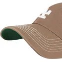 petten-gebogen-bruin-snapback-clean-up-trawler-van-los-angeles-dodgers-mlb-van-47-brand