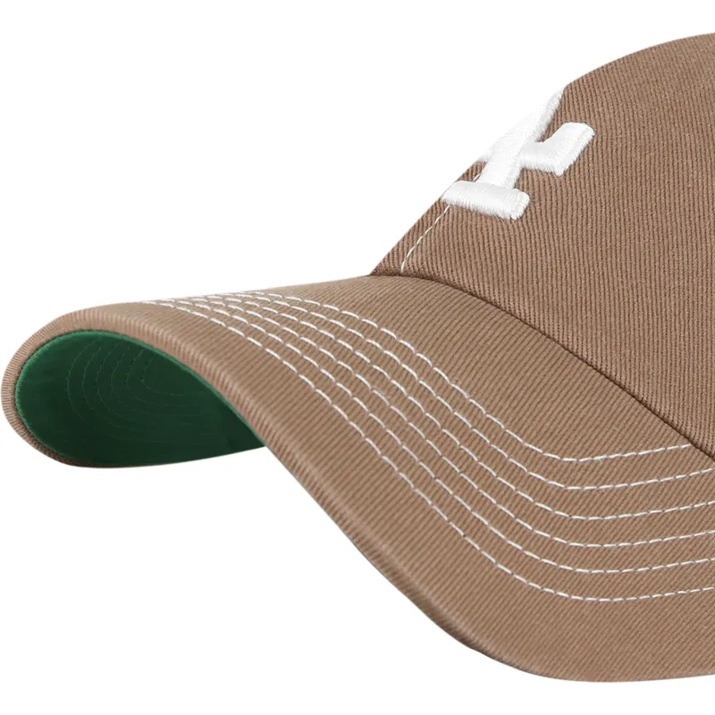 petten-gebogen-bruin-snapback-clean-up-trawler-van-los-angeles-dodgers-mlb-van-47-brand
