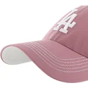 petten-gebogen-roze-verstelbaar-clean-up-contrast-stitch-van-los-angeles-dodgers-mlb-van-47-brand