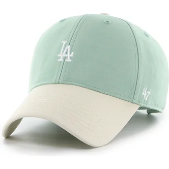 Petten gebogen groen verstelbaar MVP Base Runner Two Tone Legend van Los Angeles Dodgers MLB van 47 Brand
