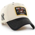 petten-gebogen-beige-verstelbaar-clean-up-keepsake-van-new-york-yankees-mlb-van-47-brand