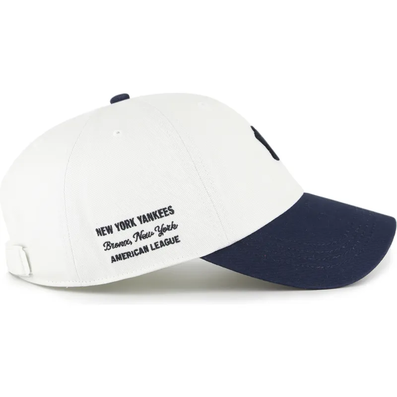 petten-gebogen-beige-verstelbaar-clean-up-contemporary-two-tone-van-new-york-yankees-mlb-van-47-brand petten-gebogen-beige-verstelbaar-clean-up-contemporary-two-tone-van-new-york-yankees-mlb-van-47-brand