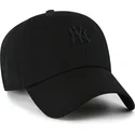 petten-gebogen-zwart-verstelbaar-clean-up-contemporary-two-tone-van-new-york-yankees-mlb-van-47-brand