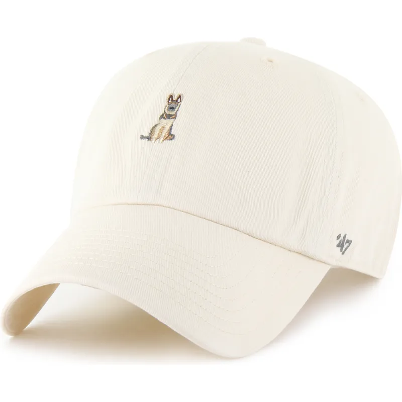 petten-gebogen-beige-verstelbaar-clean-up-dog-base-runner-icon-van-47-brand