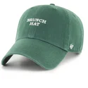 petten-gebogen-groen-verstelbaar-brunch-hat-phrase-clean-up-base-runner-icon-van-47-brand