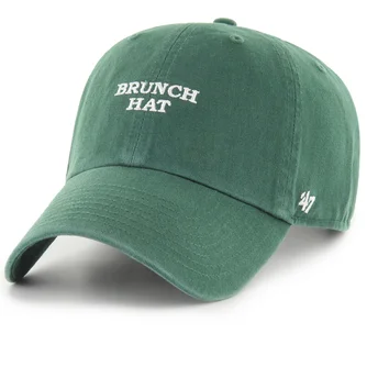 Petten gebogen groen verstelbaar Brunch Hat Phrase Clean Up Base Runner Icon van 47 Brand