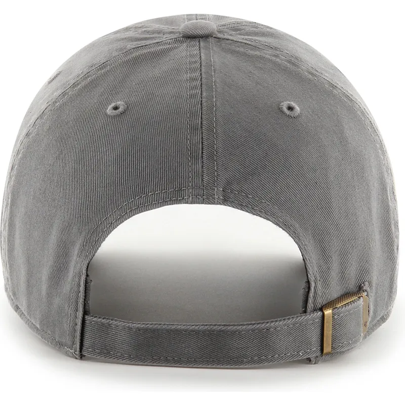petten-gebogen-grijs-verstelbaar-clean-up-no-loop-label-van-new-york-yankees-mlb-van-47-brand petten-gebogen-grijs-verstelbaar-clean-up-no-loop-label-van-new-york-yankees-mlb-van-47-brand
