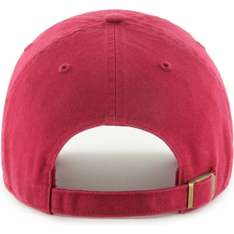 petten-gebogen-rood-verstelbaar-clean-up-van-new-york-yankees-mlb-van-47-brand