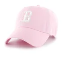 petten-gebogen-roze-verstelbaar-clean-up-van-boston-red-sox-mlb-van-47-brand