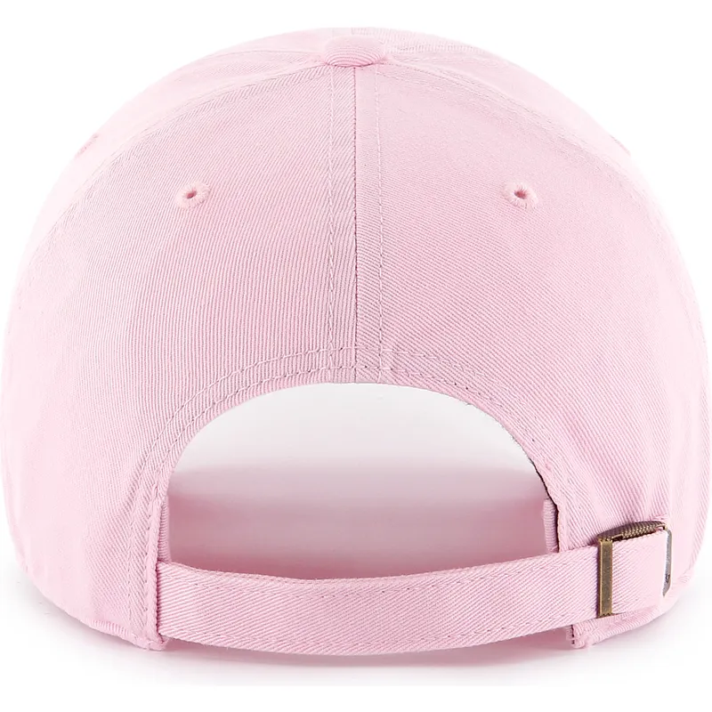 petten-gebogen-roze-verstelbaar-clean-up-van-boston-red-sox-mlb-van-47-brand
