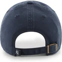 petten-gebogen-marineblauw-verstelbaar-clean-up-van-new-york-yankees-mlb-van-47-brand