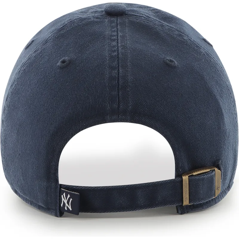 petten-gebogen-marineblauw-verstelbaar-clean-up-van-new-york-yankees-mlb-van-47-brand
