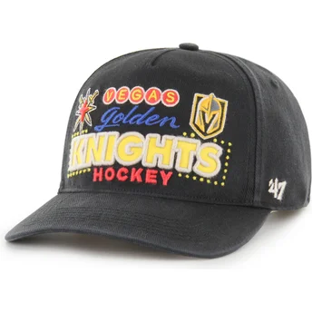 Petten gebogen zwart snapback Hitch RF Charlton van Vegas Golden Knights NHL van 47 Brand