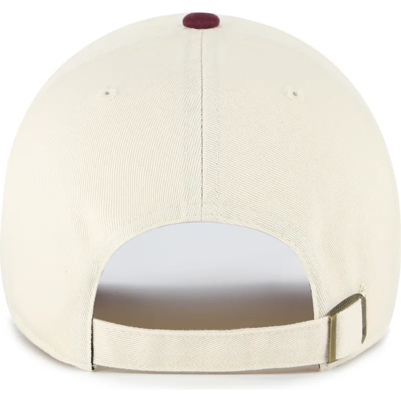 petten-gebogen-beige-verstelbaar-clean-up-two-tone-no-loop-label-van-new-york-yankees-mlb-van-47-brand