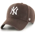 petten-gebogen-bruin-verstelbaar-mvp-legend-van-new-york-yankees-mlb-van-47-brand