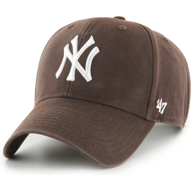 petten-gebogen-bruin-verstelbaar-mvp-legend-van-new-york-yankees-mlb-van-47-brand