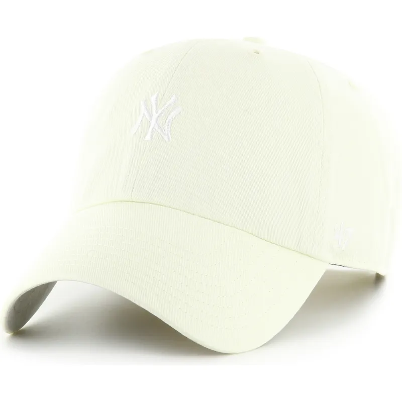 petten-gebogen-geel-verstelbaar-clean-up-base-runner-van-new-york-yankees-mlb-van-47-brand