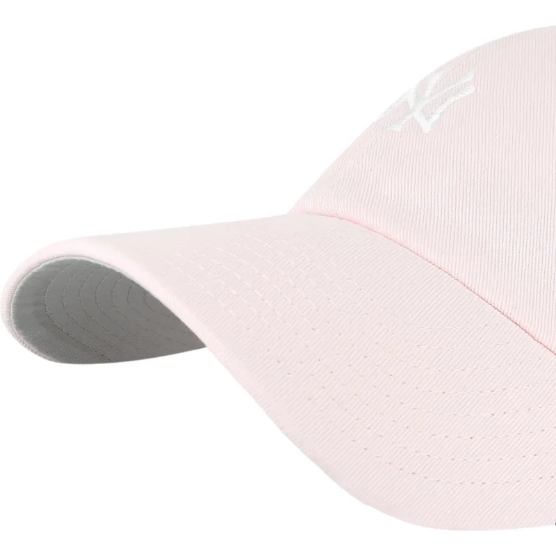 petten-gebogen-roze-verstelbaar-clean-up-base-runner-van-new-york-yankees-mlb-van-47-brand