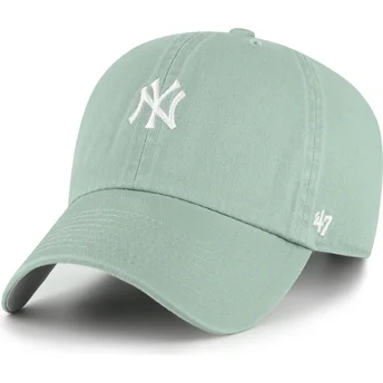 Petten gebogen groen verstelbaar Clean Up Base Runner van New York Yankees MLB van 47 Brand
