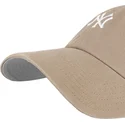 petten-gebogen-bruin-verstelbaar-clean-up-base-runner-van-new-york-yankees-mlb-van-47-brand