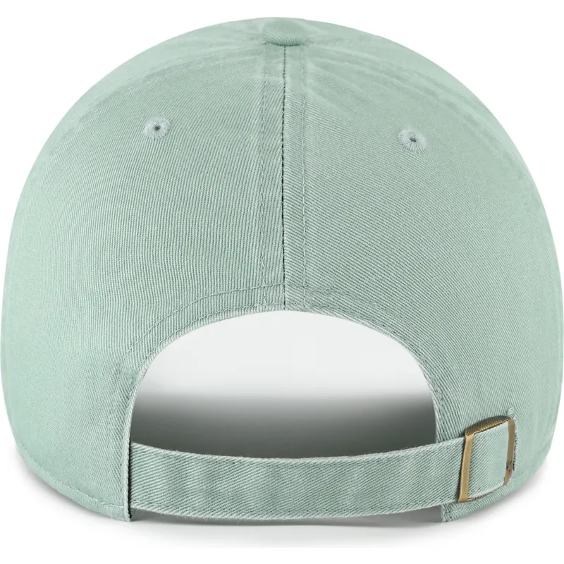 petten-gebogen-groen-verstelbaar-clean-up-no-loop-label-van-new-york-yankees-mlb-van-47-brand