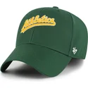 petten-gebogen-groen-verstelbaar-mvp-ballpark-script-shot-van-oakland-athletics-mlb-van-47-brand