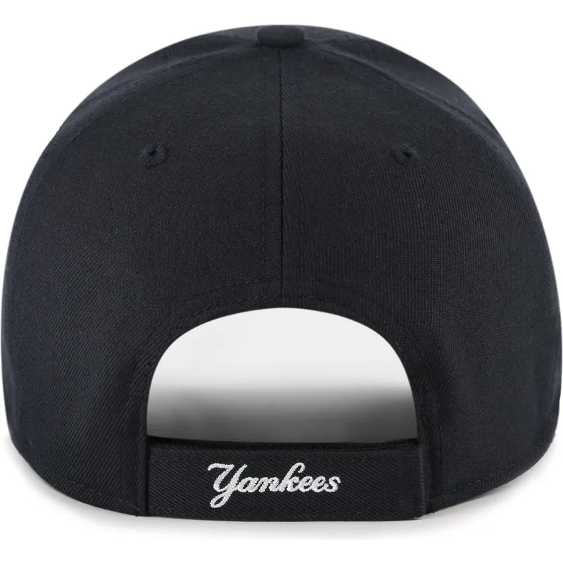 petten-gebogen-marineblauw-verstelbaar-mvp-ballpark-script-shot-van-new-york-yankees-mlb-van-47-brand