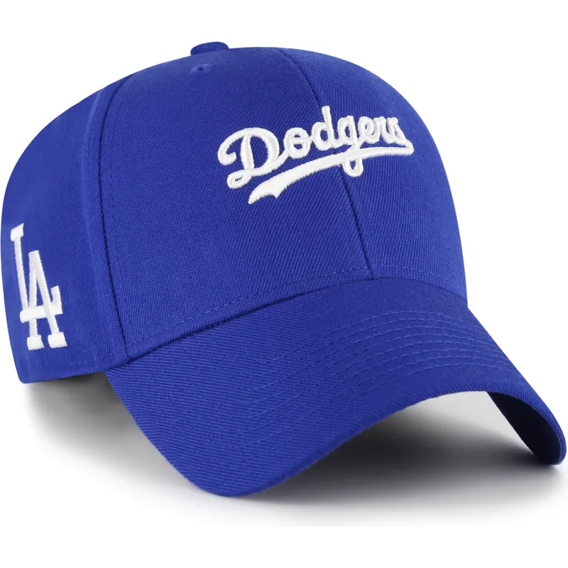petten-gebogen-blauw-verstelbaar-mvp-ballpark-script-shot-van-los-angeles-dodgers-mlb-van-47-brand