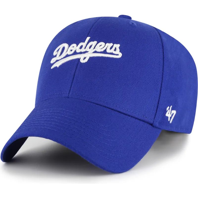 petten-gebogen-blauw-verstelbaar-mvp-ballpark-script-shot-van-los-angeles-dodgers-mlb-van-47-brand