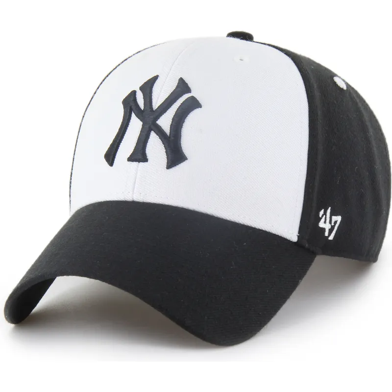 petten-gebogen-zwart-snapback-mvp-replica-sure-shot-van-new-york-yankees-mlb-van-47-brand petten-gebogen-zwart-snapback-mvp-replica-sure-shot-van-new-york-yankees-mlb-van-47-brand