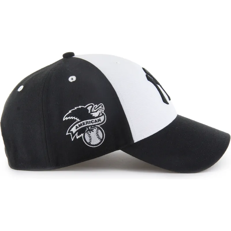 petten-gebogen-zwart-snapback-mvp-replica-sure-shot-van-new-york-yankees-mlb-van-47-brand petten-gebogen-zwart-snapback-mvp-replica-sure-shot-van-new-york-yankees-mlb-van-47-brand